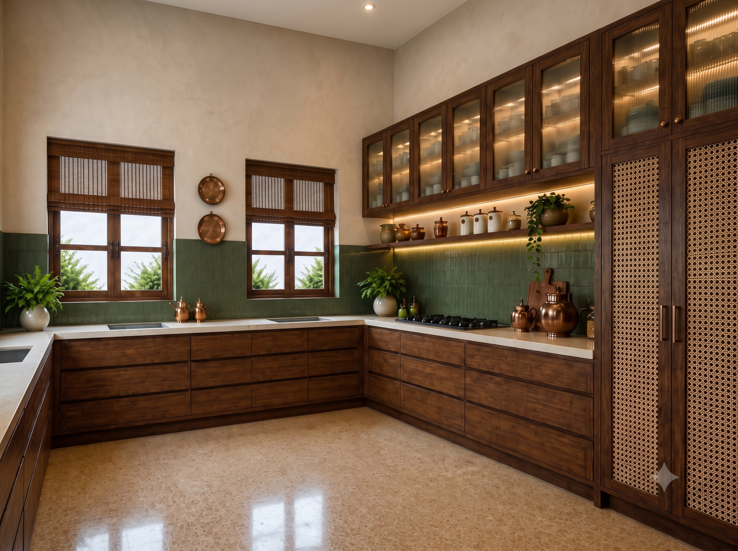 Elegant modular kitchen